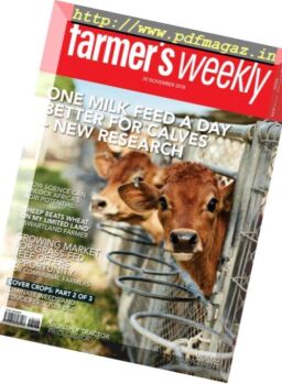 Farmer’s Weekly – 30 November 2018
