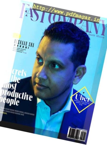 Fast Company South Africa – November 2018 Cover