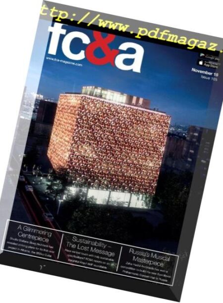 FC&AFuture Constructor & Architect – November 2018 Cover
