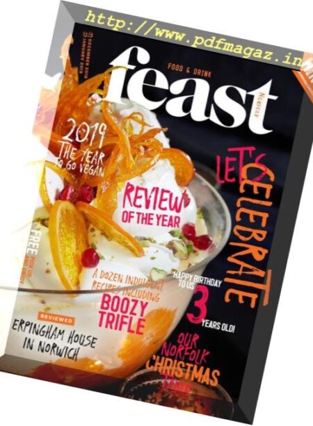 Feast Norfolk – December 2018-January 2019 Cover