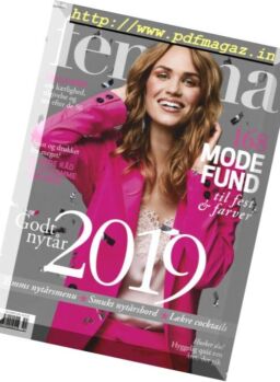 Femina Denmark – 20 December 2018