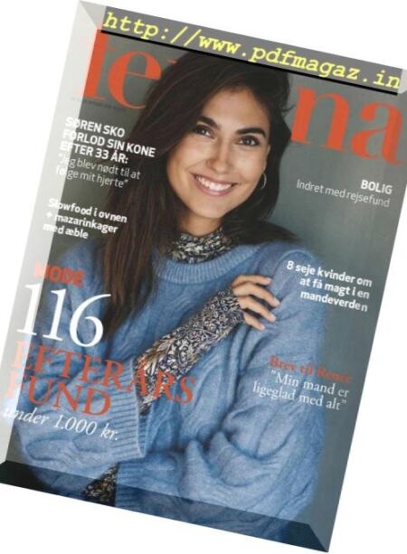 Femina Denmark – 25 October 2018 Cover