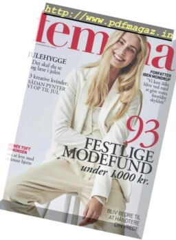 Femina Denmark – 29 November 2018
