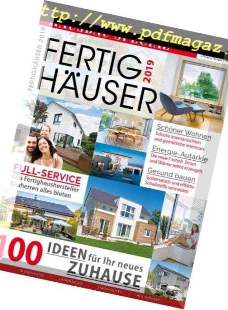 Fertighauser – Dezember 2018 Cover