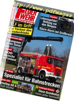 Feuerwehr-Magazin – August 2018