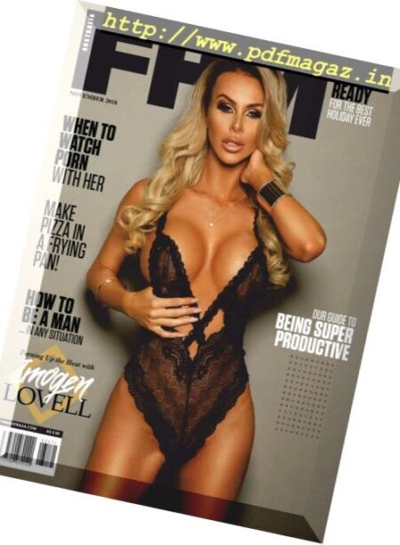 FHM Australia – November 2018 Cover