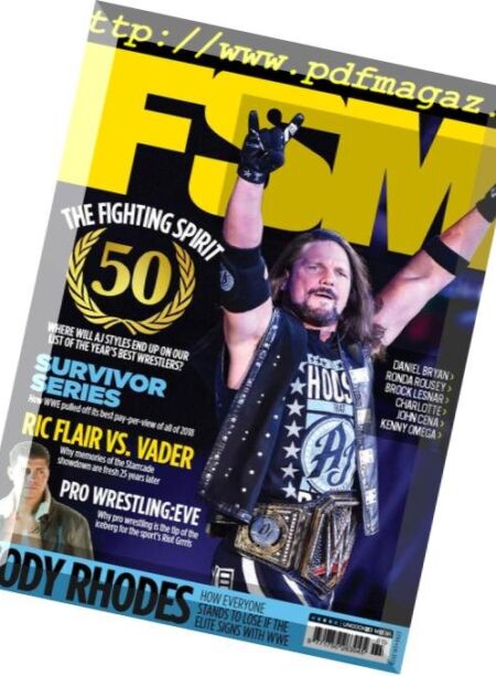 Fighting Spirit Magazine – December 2018 Cover