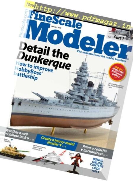 FineScale Modeler – January 2019 Cover