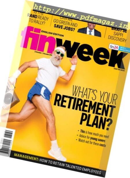 Finweek English Edition – November 22, 2018 Cover