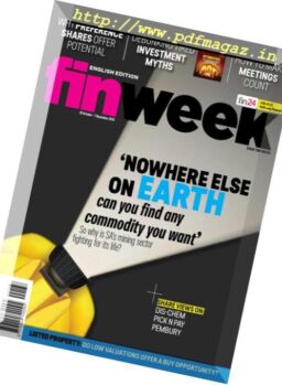 Finweek English Edition – October 25, 2018