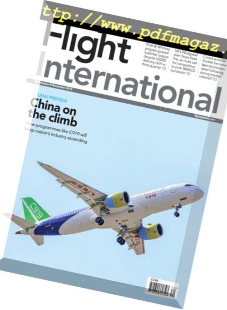 Flight International – 30 October 2018 Cover