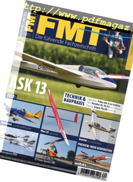 FMT Flugmodell und Technik – Januar 2019 Cover