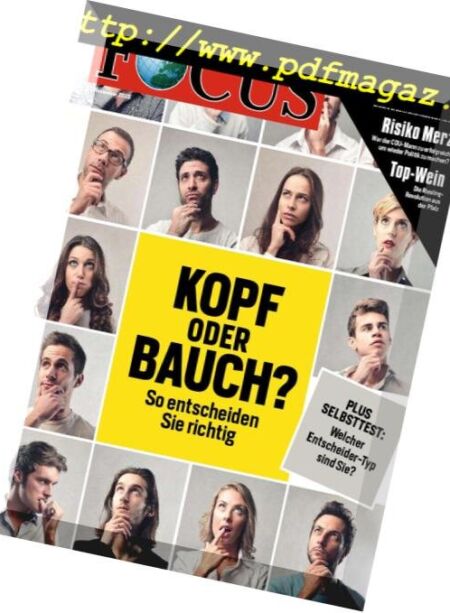 Focus – 17 November 2018 Cover