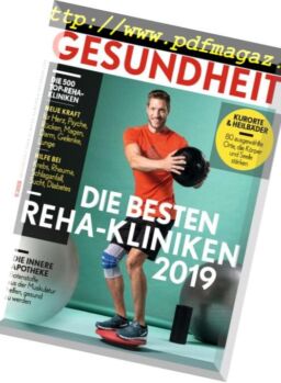 Focus Gesundheit – Dezember 2018 – Janvier 2019