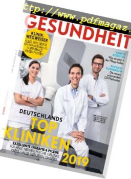 Focus Gesundheit – November-Dezember 2018
