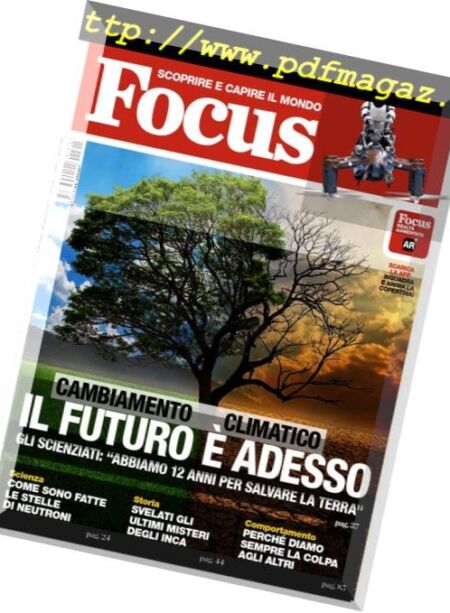 Focus Italia – Dicembre 2018 Cover