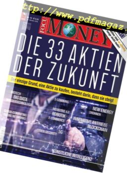 Focus Money – 31 Oktober 2018