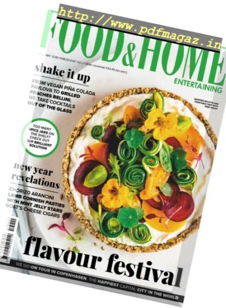 Food & Home Entertaining – January 2019 Cover