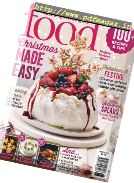 Food New Zealand – November-December 2018 Cover