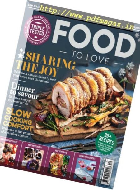 Food To Love – December 2018 Cover