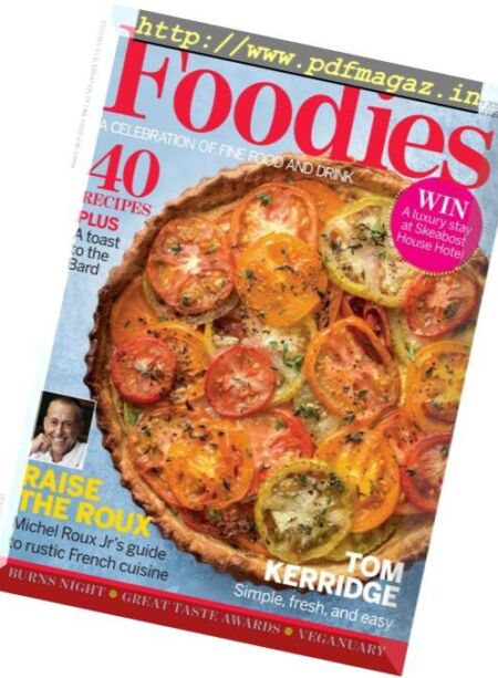 Foodies Magazine – January 2019 Cover