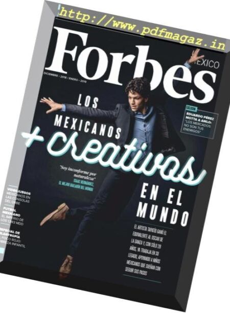 Forbes Mexico – diciembre 2018 Cover