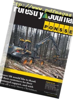 Forestry Journal – December 2018