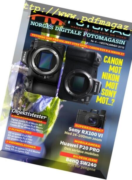 Fotomag – Nr 4, 2018 Cover