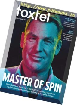 Foxtel Magazine – November 2018