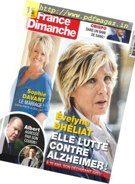 France Dimanche – 31 aout 2018 Cover