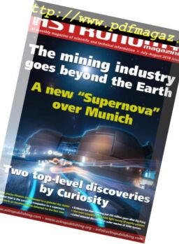 Free Astronomy Magazine – July-August 2018