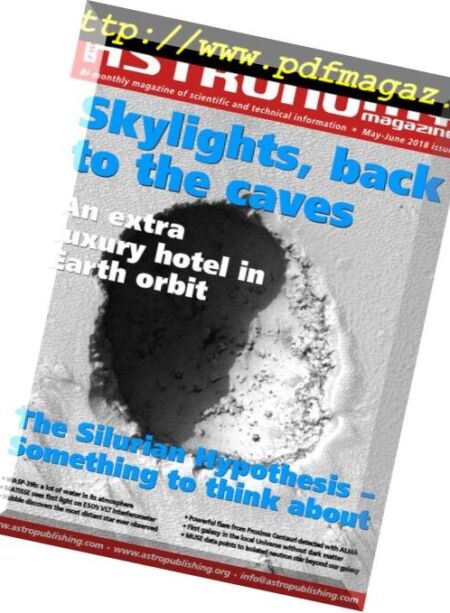 Free Astronomy Magazine – May-June 2018 Cover