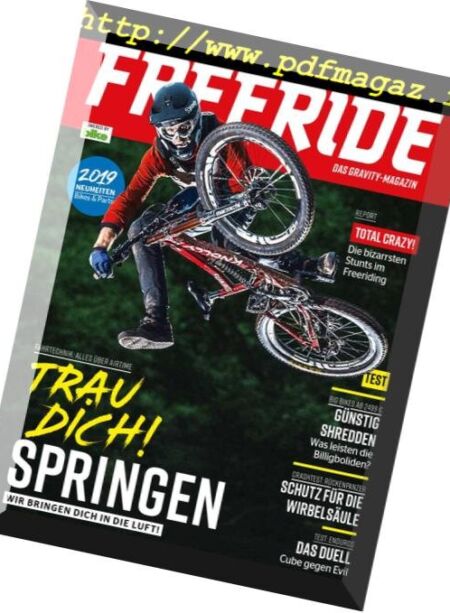 Freeride – Nr.3, 2018 Cover
