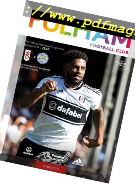 Fulham FC – 06 December 2018 Cover