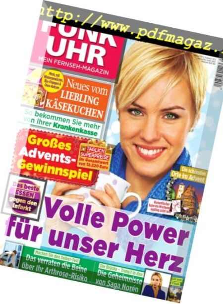 Funk Uhr – 16 November 2018 Cover