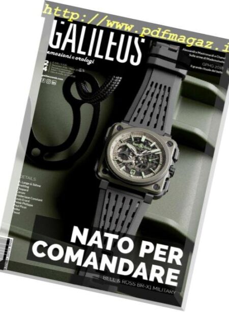 Galileus Watches – Dicembre 2018 – Marzo 2019 Cover