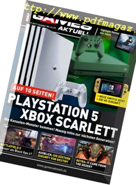 Games Aktuell – Januar 2019 Cover