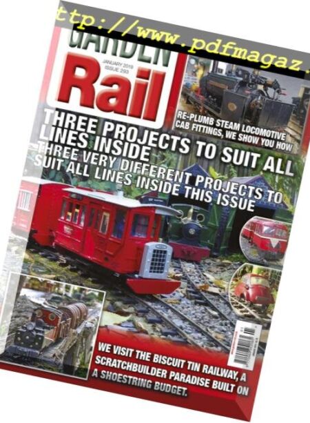 Garden Rail – January 2019 Cover