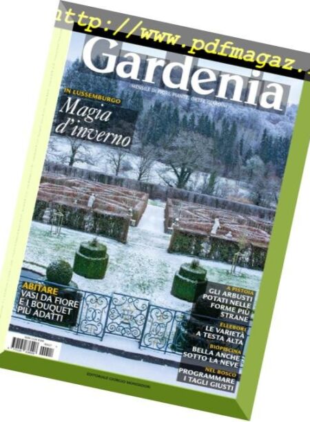 Gardenia – Gennaio 2019 Cover