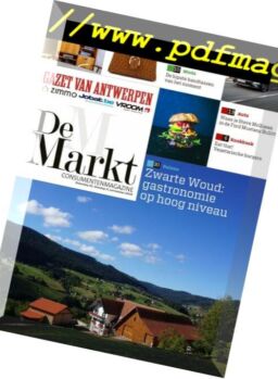Gazet van Antwerpen De Markt – 10 november 2018