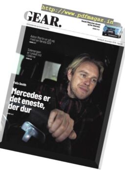 Gear – 08 december 2018
