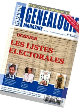 Genealogie – Hors-Serie – Septembre-Octobre 2018