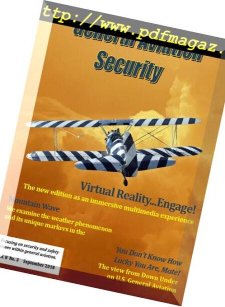General Aviation Security – September 2018 Cover