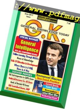 General Knowledge Today – May 2017