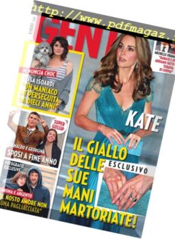 Gente Italia – 24 Novembre 2018