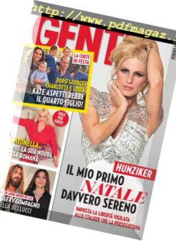 Gente Italia – 29 dicembre 2018