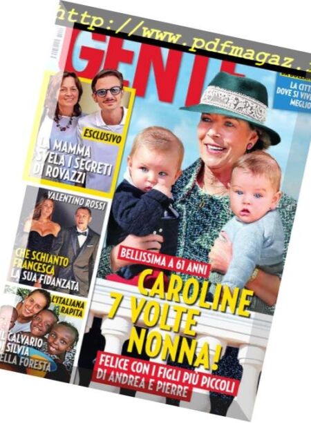 Gente Italia – 8 Dicembre 2018 Cover