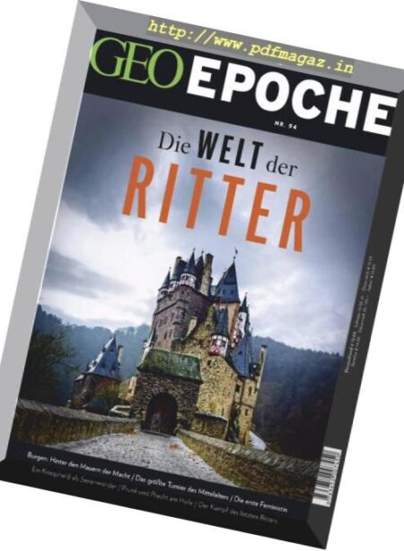 Geo Epoche – Dezember 2018 Cover