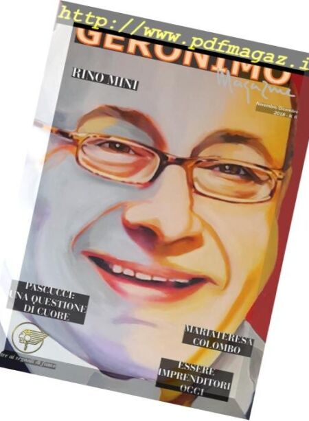 Geronimo Magazine – Novembre-Dicembre 2018 Cover