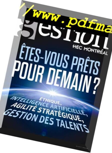 Gestion – Hiver 2019 Cover